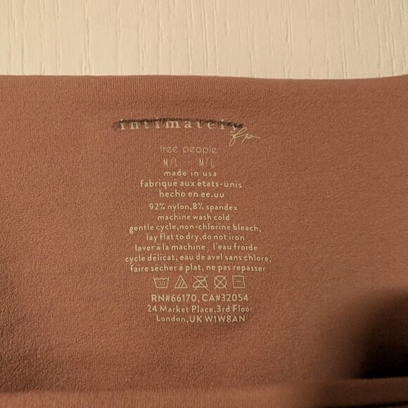 NEW Free People | Clean Lines Long Sleeve In Withered Rose - Picture 5 of 9